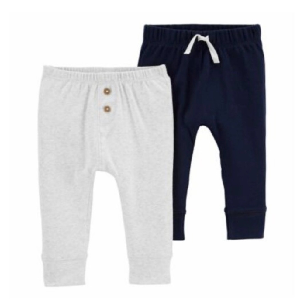 Carter's Gray and Navy Sweatpants Set